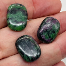 Load image into Gallery viewer, Magical Ruby Zoisite 19x15mm Rectangle Bead Strand 109165