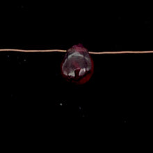 Load image into Gallery viewer, Stunning .97cts Natural Red Spinel Smooth Briolette | 6.5x5.5mm | 1 Bead |