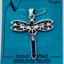 Load image into Gallery viewer, Dragonfly Sterling Silver Charm | 1 1/4" Long | Silver | 1 Pendant |