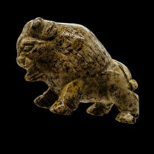 Load image into Gallery viewer, Temple Dog or Foo Dog Carved Stone Figurine | 1 Figurine | | 45x30x18mm | Brown