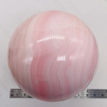 Load image into Gallery viewer, Calcite 956g ( 2.1 lb) Sphere | 89mm (3.5") | Pink | 1 Display Specimen |