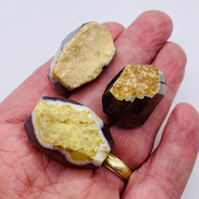 Load image into Gallery viewer, Chrysocolla Agate Faceted Free Form 3 Beads| 35x18 to 34x11mm | Lavender Clear |