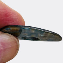 Load image into Gallery viewer, AAA Natural Abalone Pi Circle Pendant Necklace 107220