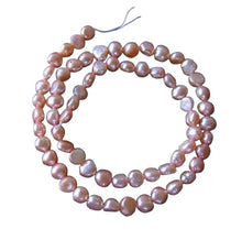 Load image into Gallery viewer, Peach Sorbet Freshwater Pearl 16" Strand 110089