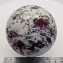 Load image into Gallery viewer, Garnet Crystal 597g Sphere | 2 7/8" | Red White | 1 Collector's Item