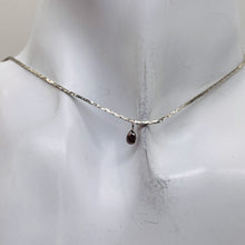 Load image into Gallery viewer, Champagne Diamond Faceted .41ct Briolette Bead | 5x3mm | Red Tint | 1 Bead |