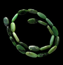 Load image into Gallery viewer, Shockingly Rare Chrysoprase Oval Bead 19x9x5mm Strand 108454