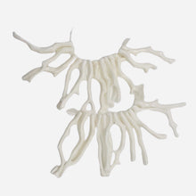 Load image into Gallery viewer, Coral Branch Beads | 50x3 to 41x3mm | White | 12 Beads |