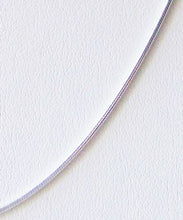 Load image into Gallery viewer, Italian 6 Gr. Solid Sterling Silver 1.5mm Snake Chain 16" 9750(16)