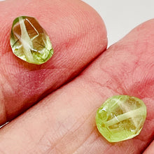 Load image into Gallery viewer, 1 AAA Mint Green Peridot 8x5 to 10x10mm Nugget 1166C