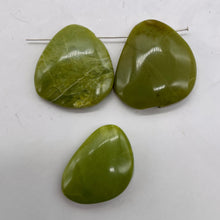 Load image into Gallery viewer, Turquoise Faustite Freeform Beads| 28x24 to 27x18mm| Chartreuse, Black| 3 Beads|