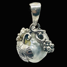 Load image into Gallery viewer, South Sea Pearl Sterling Silver Teardrop Pendant | 1" Long | Silver Gray | 1 |