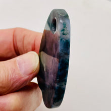 Load image into Gallery viewer, Hand Carved Bloodstone Jasper Bead Pendant Bead | 60x43x6mm | 1 Bead |
