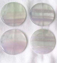 Load image into Gallery viewer, Springtime Pastel Fluorite Pendant Bead | 50x9mm | 2 Beads |