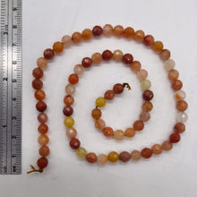 Load image into Gallery viewer, Autumn Jade Faceted Bead Strand 105665