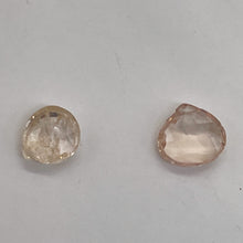 Load image into Gallery viewer, 1 Premium 6x6x4 to 7x7x3.5mm Topaz Faceted Briolette Bead 4077A