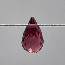 Load image into Gallery viewer, Merlot Zircon Gemstone .44 ct Briolette Bead | 5.1x3mm | Red | 1 Pendant Bead |
