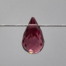 Load image into Gallery viewer, Merlot Zircon Gemstone .44 ct Briolette Bead | 5.1x3mm | Red | 1 Pendant Bead |