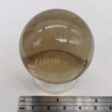 Load image into Gallery viewer, Smoky Quartz Sphere 84g (3oz) Display Specimen | 41mm (1.6") | smoky Clear |