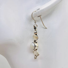 Load image into Gallery viewer, Fresh Water Pearl Sterling Silver Dangle Earrings | 1 1/2" Long | White| 1 Pair|