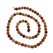 Load image into Gallery viewer, Autumn Jade Faceted Bead Strand 105665