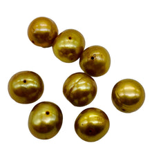Load image into Gallery viewer, Golden Horizons Large Fresh Water Pearls } 10 to 11mm | 8 Pearls |
