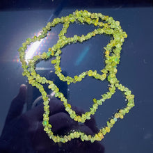 Load image into Gallery viewer, Peridot Strand Chip | 32" Long | 11x8x5 to 7x5x4mm | Green | 200 Bead |