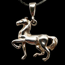 Load image into Gallery viewer, Proud Pony Sterling Silver Horse Charm Pendant 10035