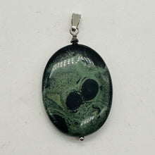 Load image into Gallery viewer, Exotic Kambaba Jasper Oval Sterling Silver Pendant | 2 1/4" Long | 1 Bead |