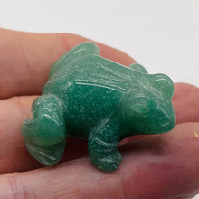 Load image into Gallery viewer, Hand-Carved Sitting Frog | 1 Figurine | | 40x37x18mm | Green