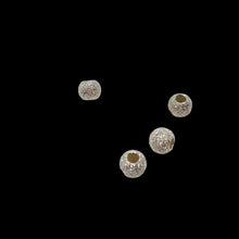 Load image into Gallery viewer, Stardust 4 Shimmering Sterling Silver 5mm Beads 7847