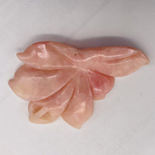 Load image into Gallery viewer, Peruvian Opal 128ct Carved Flower Pendant Bead | 50x88x5mm|Pink| 1 Pendant Bead|