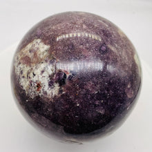 Load image into Gallery viewer, Garnet Crystal 1583g Sphere | 4 1/2" - 3lbs 6oz | Red White | 1 Collector's Item |