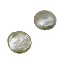 Load image into Gallery viewer, 2 Exquisite 11.5mm Creamy White FW Coin Pearls 4756