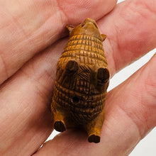 Load image into Gallery viewer, Year of the Sheep 2015 Standing Netsuke Bead | 1 Bead | | 31x15x23mm | Brown