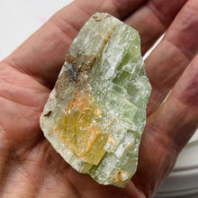 Load image into Gallery viewer, Calcite 84g Crystalline Specimen ' 50x40x25mm ' Green ' 1 Display Crystal '