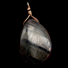 Load image into Gallery viewer, Hypersthene Briolette 14K Gold Filled Goddess Pendant | 11/2" Long |