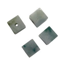 Load image into Gallery viewer, Jade AAA Cube Beads | 10x10mm | Lavender | 4 Beads |