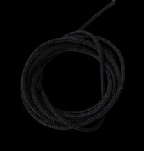 Load image into Gallery viewer, Black 1.8mm Braided Polyester Cording 3 Feet 9877Bl