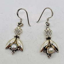 Load image into Gallery viewer, Fresh Water Pearl Sterling Silver Drop Earrings | 1 1/2" Long | White | 1 Pair |