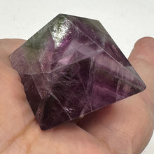 Load image into Gallery viewer, Fluorite Double Pyramid Specimen | 1 Display Figurine |
