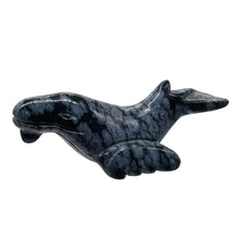 Load image into Gallery viewer, Hand-Carved Posed Seal | 55x25x15mm | Black White | 1 Figurine |