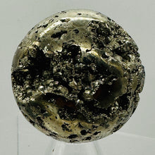 Load image into Gallery viewer, Pyrite Scrying 370 Gram Sphere | 2.3" | Silver, Gold | 1 Display Specimen |