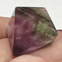 Load image into Gallery viewer, Fluorite Double Pyramid Figurine | 36x36x36mm | Purple | 1 Display Figurine |