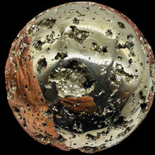 Load image into Gallery viewer, Pyrite Sphere Display Item | 2 1/8" | 306g | Golden | 1 Collector's Sphere |