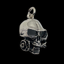 Load image into Gallery viewer, Sterling Silver Skull | 1" Long | Silver | 1 Charm |