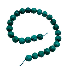 Load image into Gallery viewer, Turquoise Beads Round Half Strand | 8mm | Blue | 1 Half Strand |