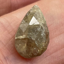 Load image into Gallery viewer, Sapphire 6ct Color Change Gemstone Briolette | 12x9x7mm | Green Yellow | 1 Bead