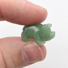 Load image into Gallery viewer, Carved Aventurine Pig One Bead | 21x13x9.5mm | Green
