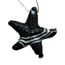 Load image into Gallery viewer, Stunning! Carved Sardonyx Starfish Pendant Bead | 60x57x11mm |